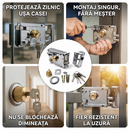 Lacăt Solid din Fier