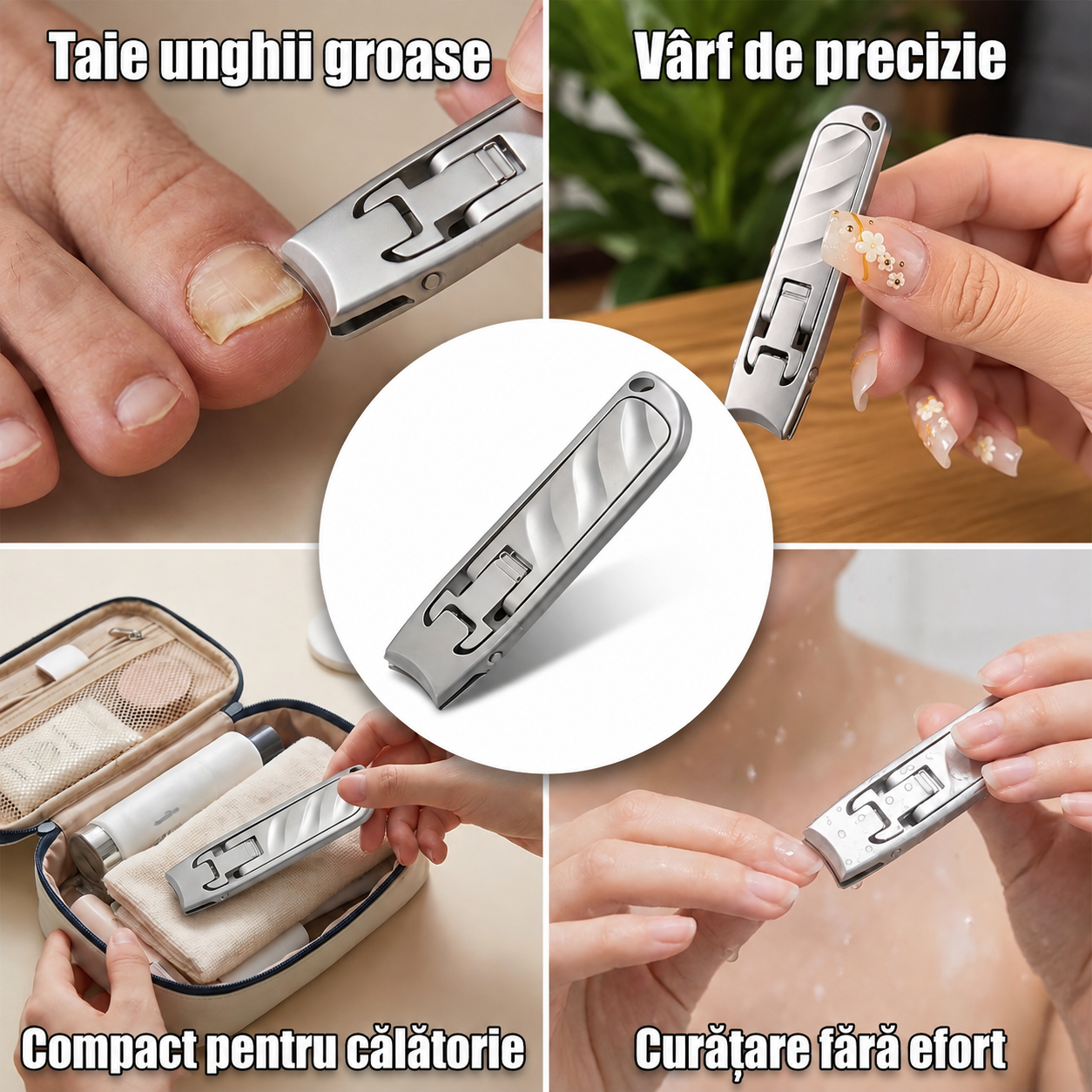 Clește Pliabil pentru Unghii