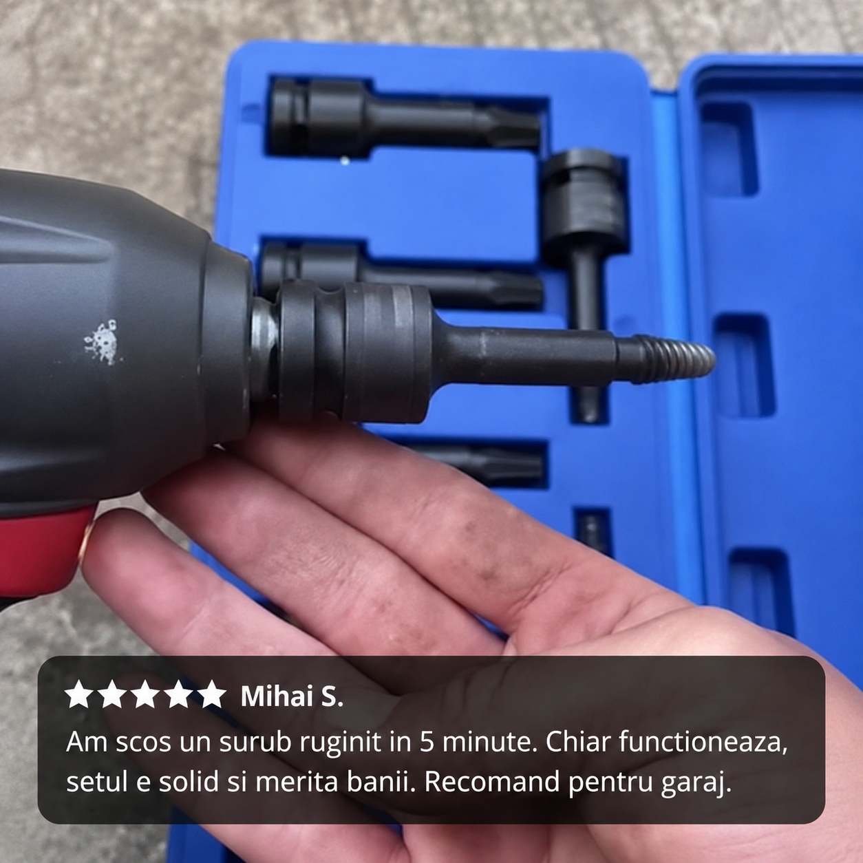 Extractoare Șuruburi Rupte Set