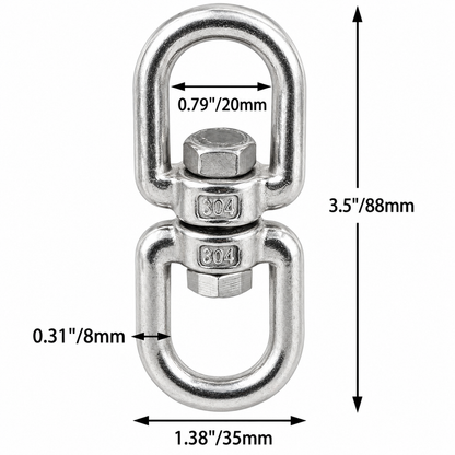 Ancoraj Swivel Inox 304