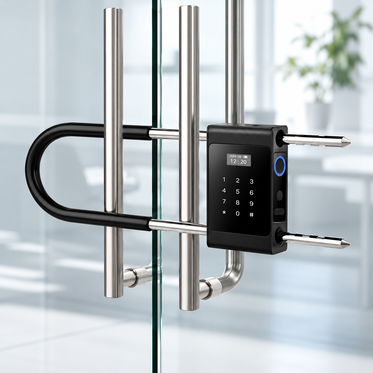 SmartLock U Ușă Sticlă