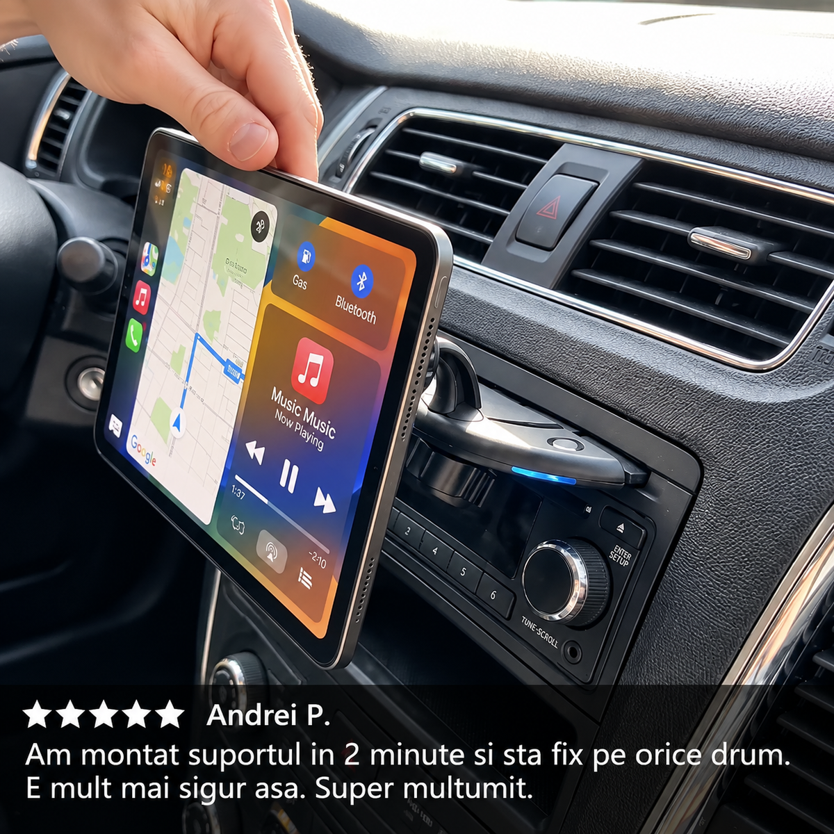 Suport CD Ecran Auto