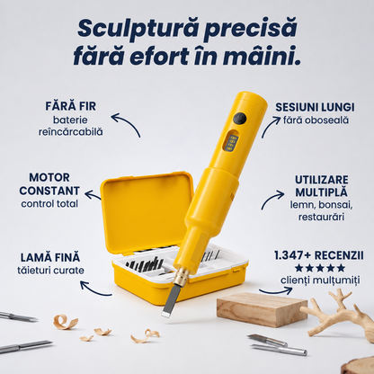 Set Cuțite Gravare Electrice