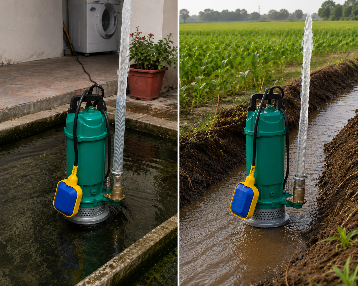 Pompă Submersibilă Irigații