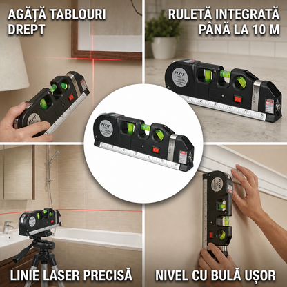 Nivel Laser cu Ruletă