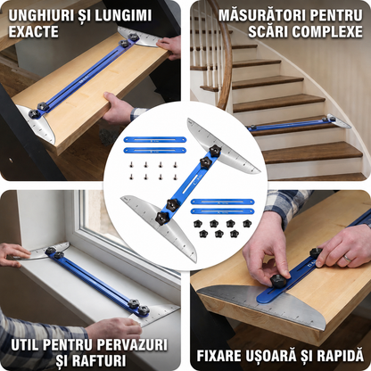Riglă Multifuncțională Pentru Scări