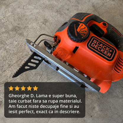 Lamă Curbată Tăieri Fine