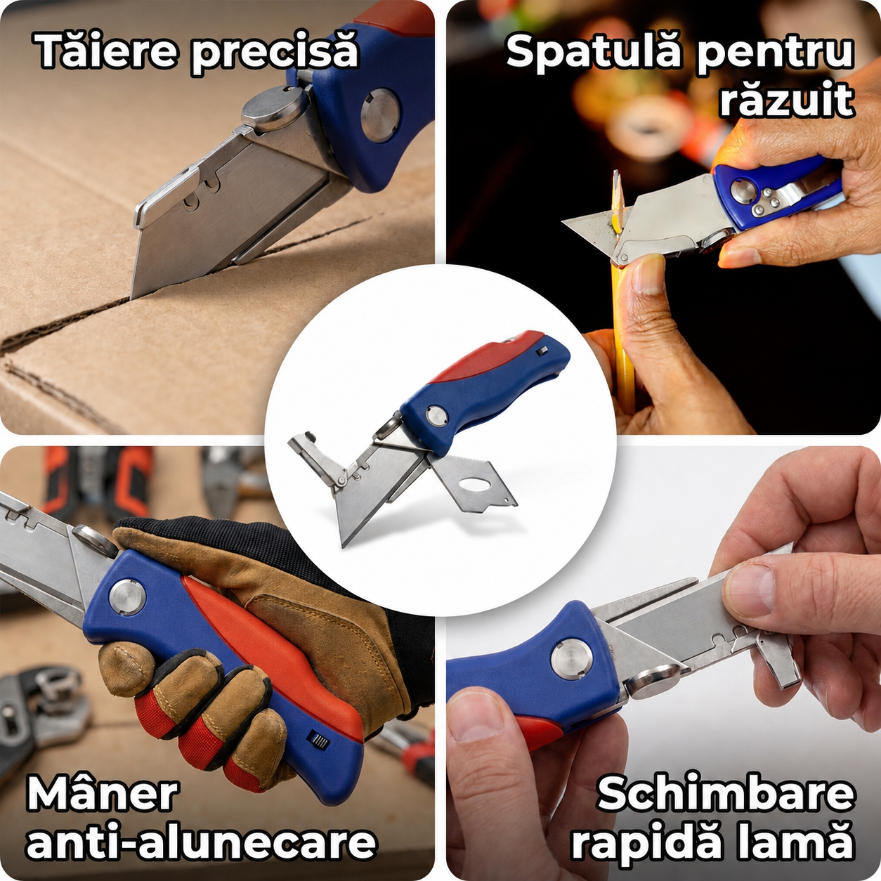 Cutter Pliabil cu Depozitare