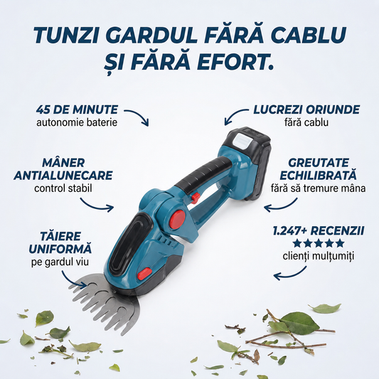 Trimmer Fără Fir Gard