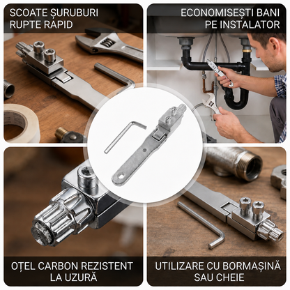 Extractor Țevi Șuruburi Sparte