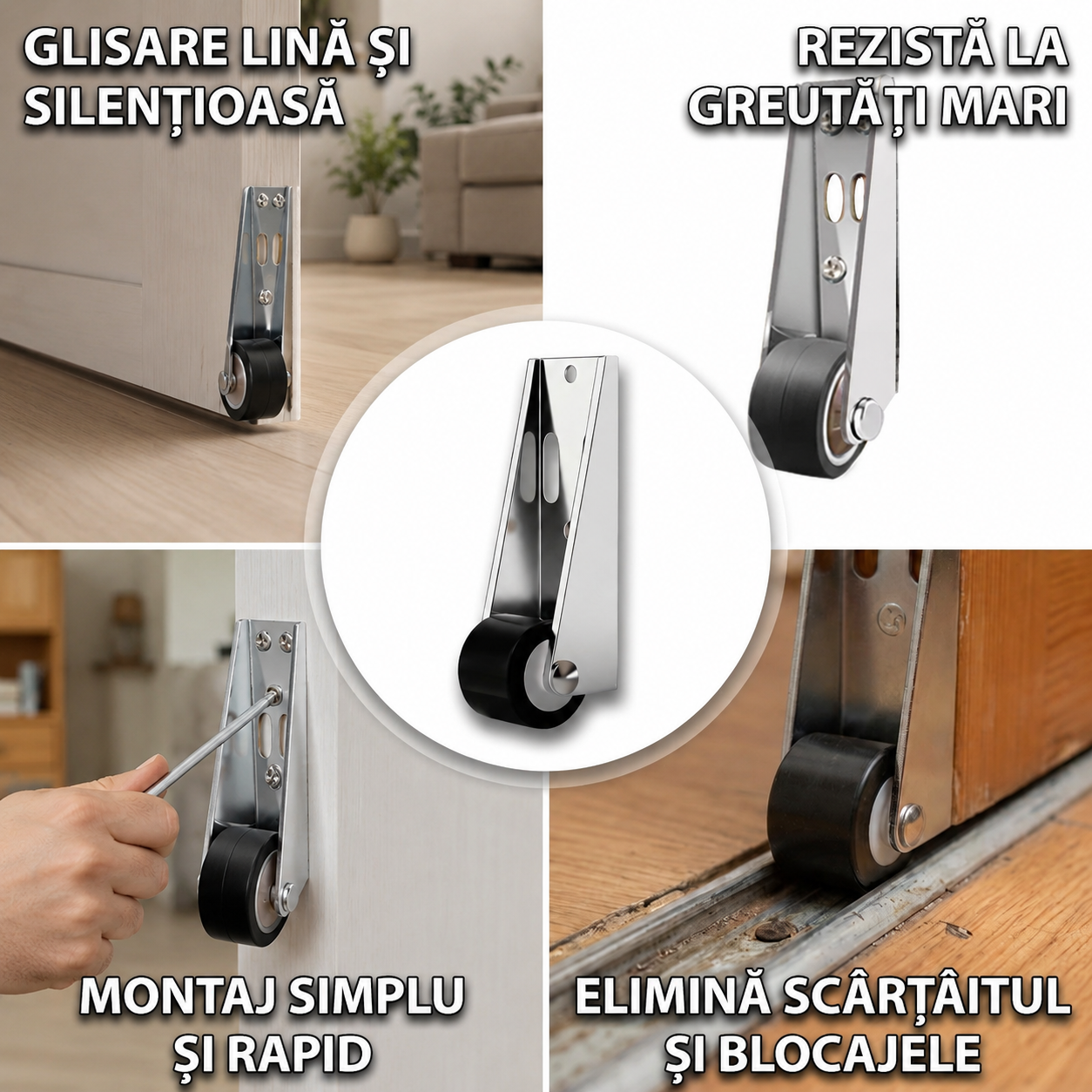 Rulou Silențios Ușă Glisantă