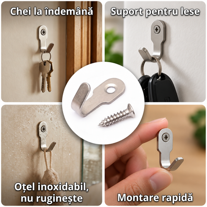 Cârlige Perete Oțel Inoxidabil