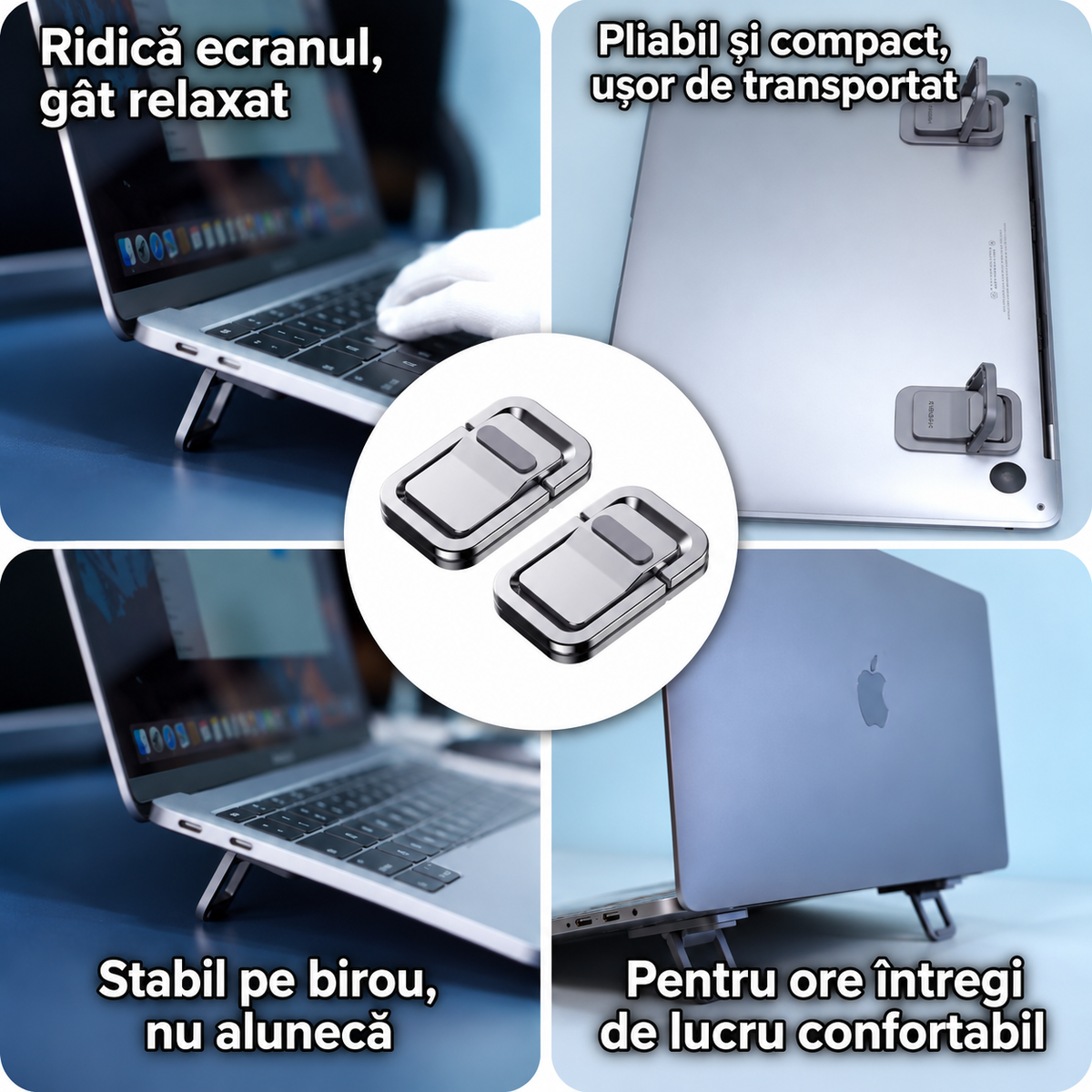 Set Suport Pliabil pentru Laptop