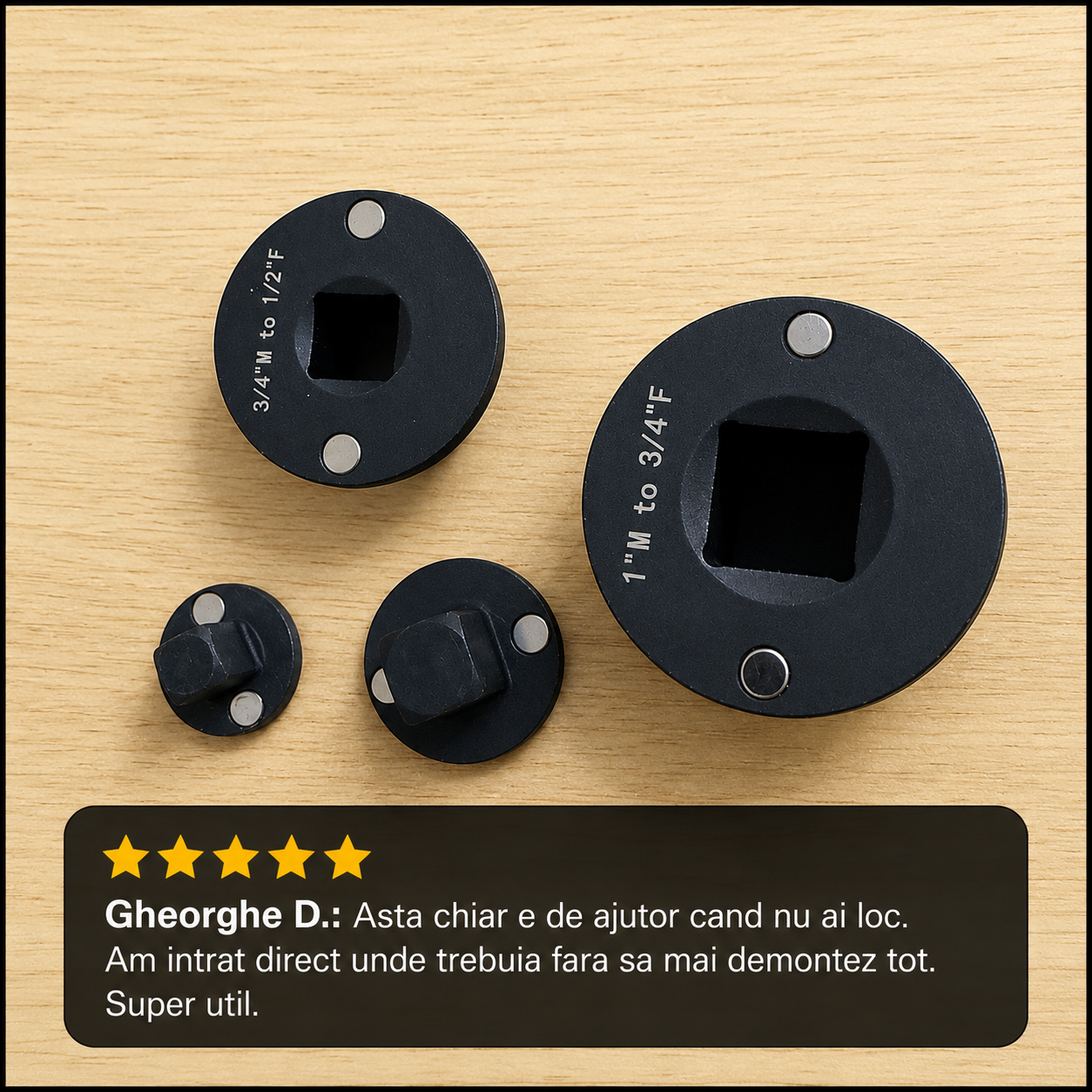 Adaptoare de Impact cu Profil Redus