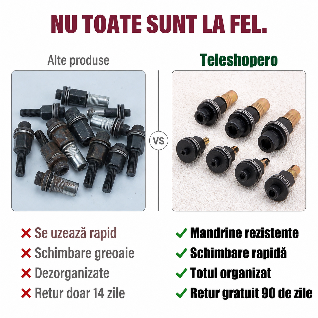 Trusă Piulițe Nituite