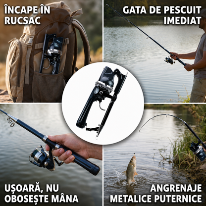 Set Lansetă Telescopică Completă
