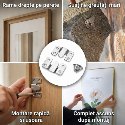 Clip Invizibil Fixare Mobilier
