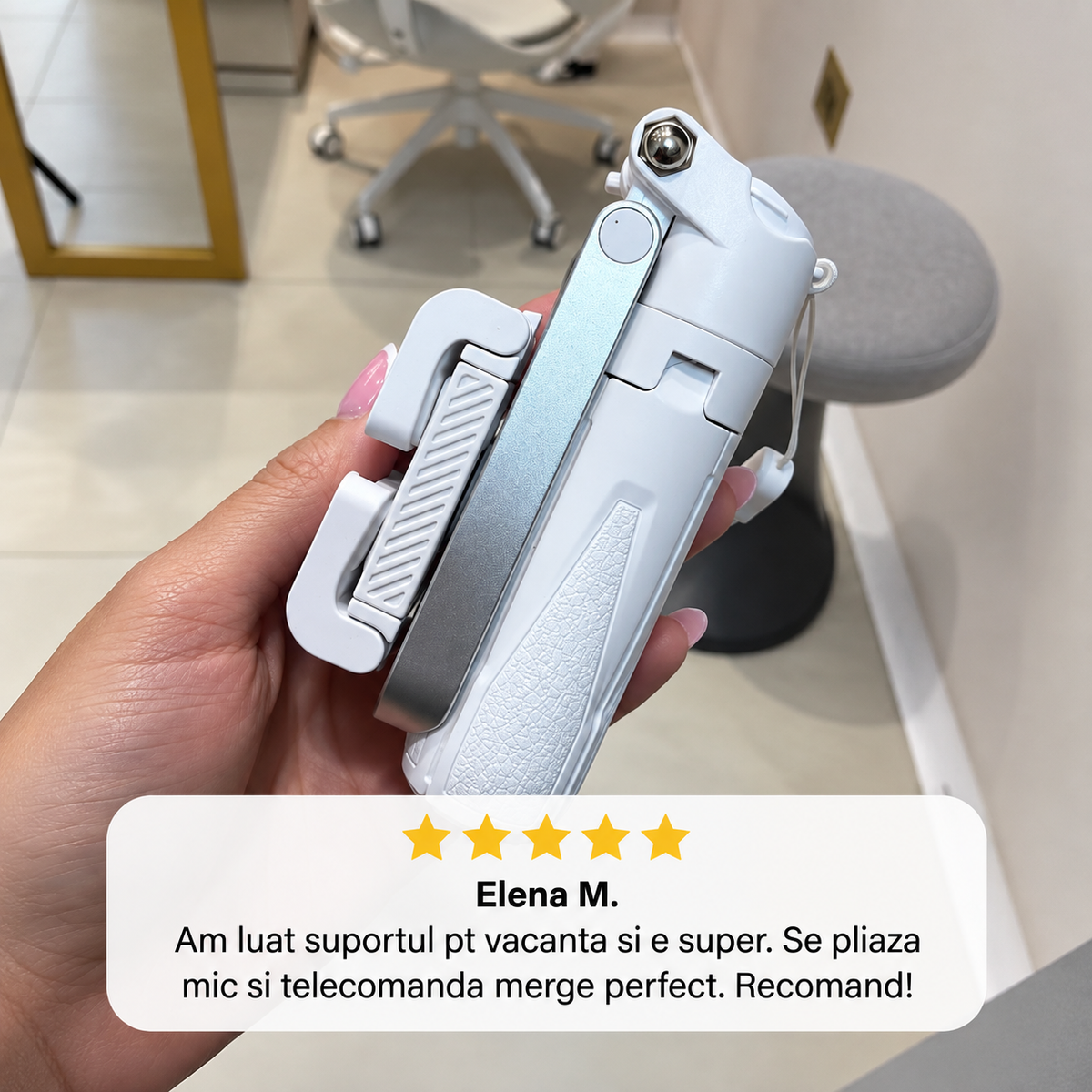 Suport Telefon cu Telecomandă