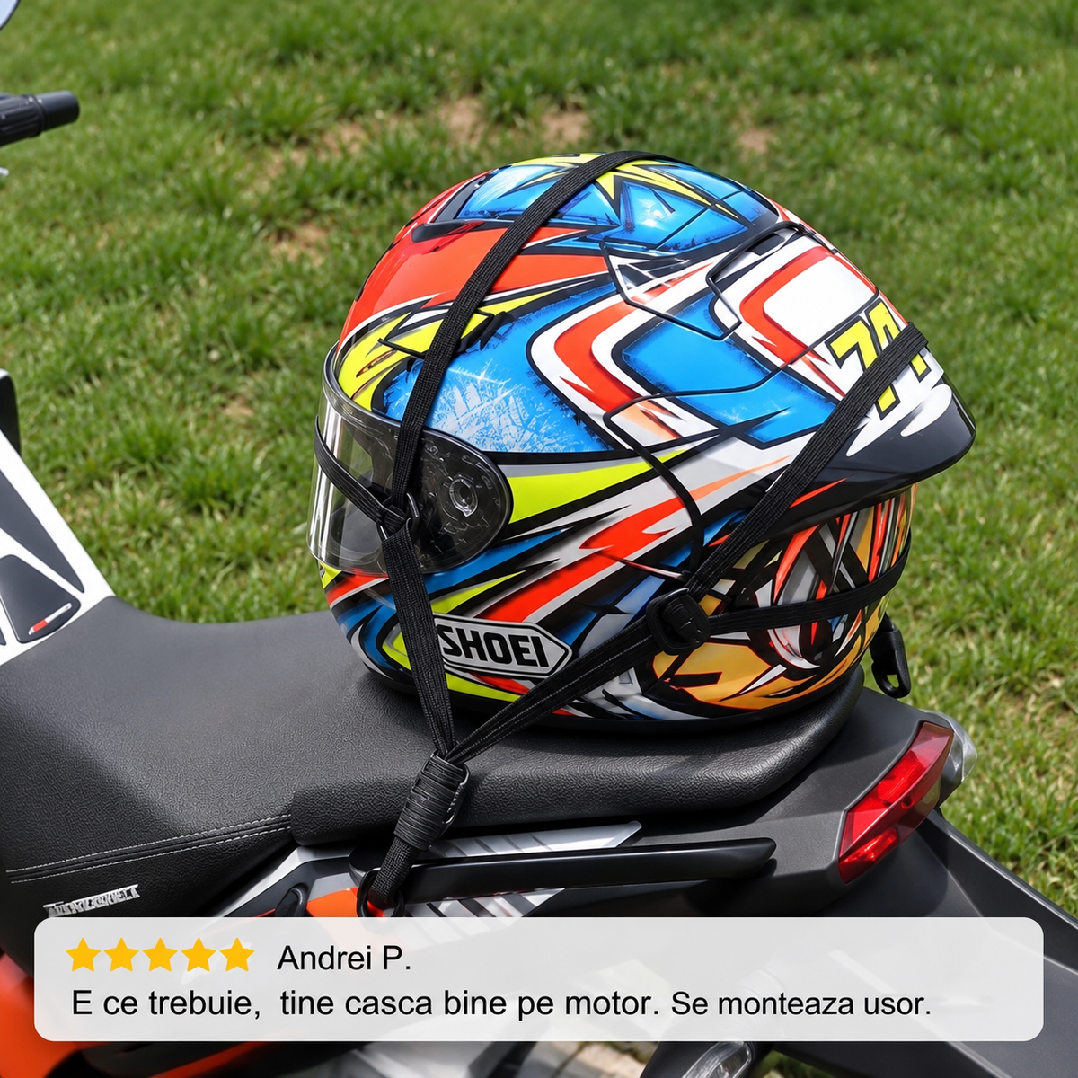Plasă Elastică Cască Motocicletă
