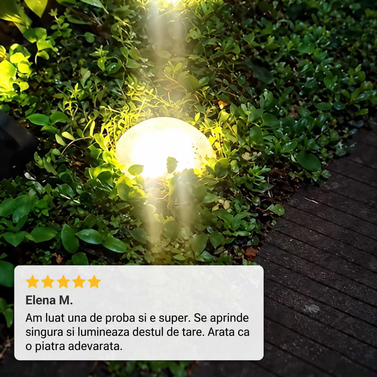 Lumini Solare Alei Grădină