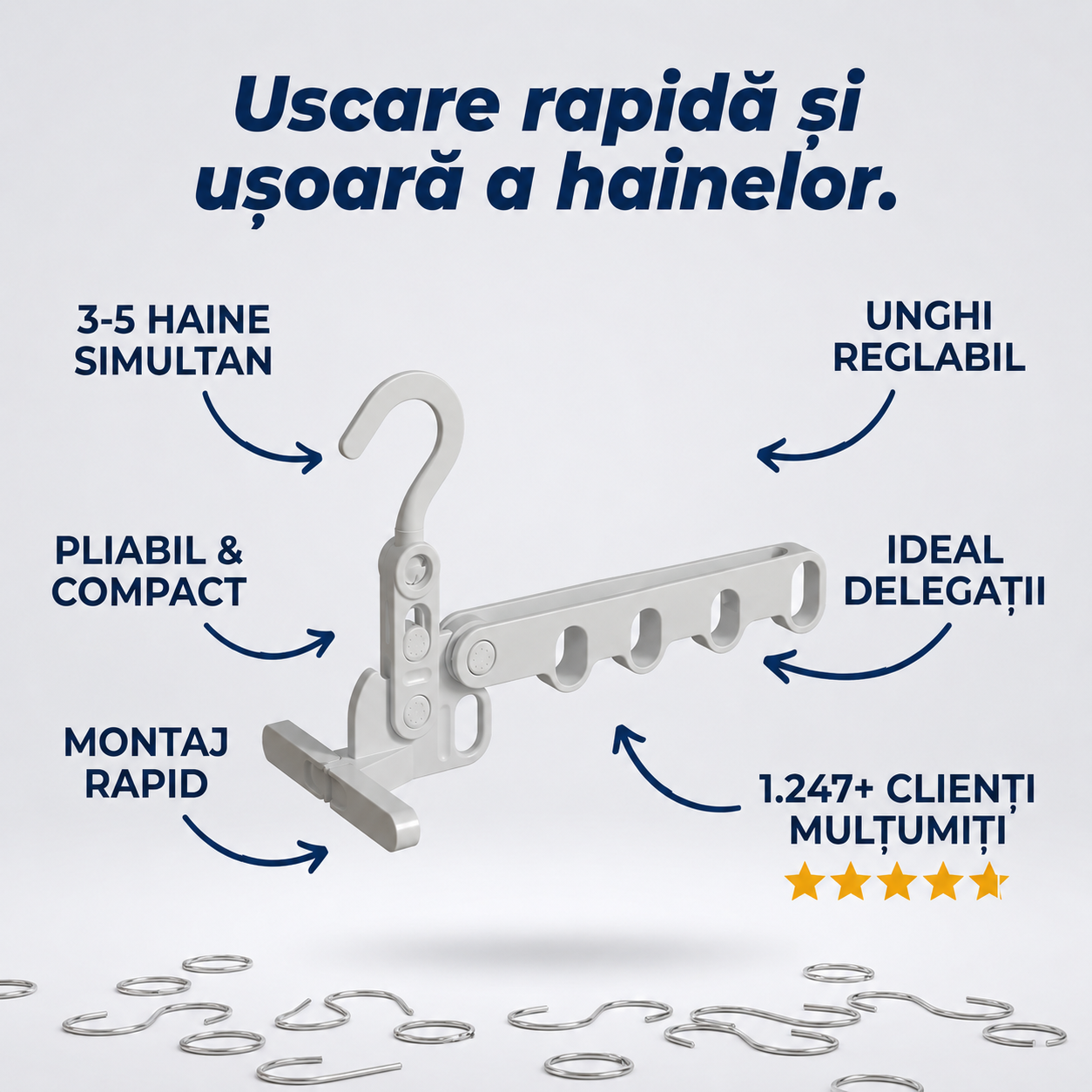 Umeraș Pliabil de Călătorie