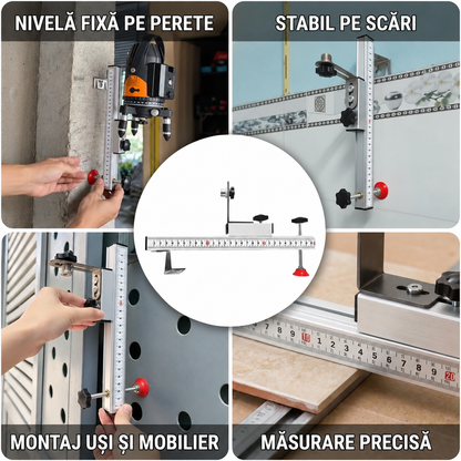 Suport Nivelă Reglabil Portabil