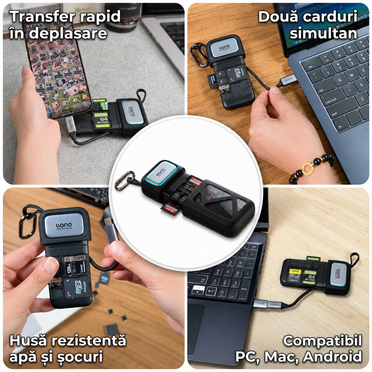 Cititor Carduri Portabil Rapid