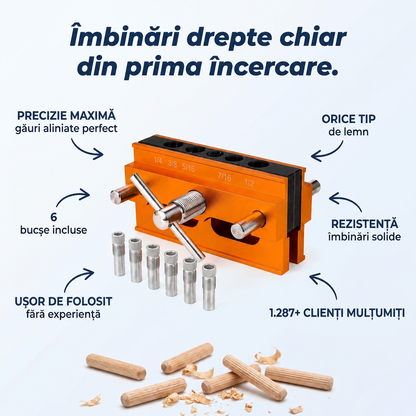 Trusă Ghidaj Țăpluuri Lemn