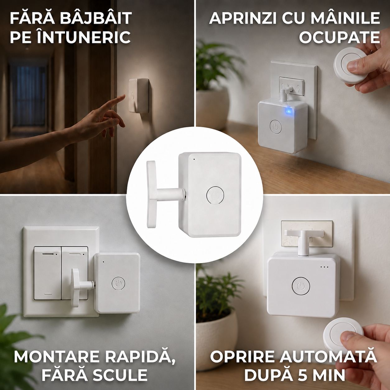 Buton Wireless Pentru Iluminat