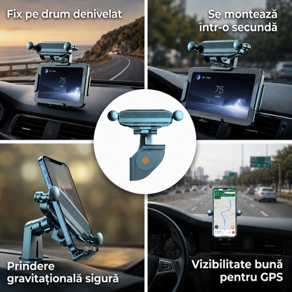 Suport Telefon Auto Gravitațional
