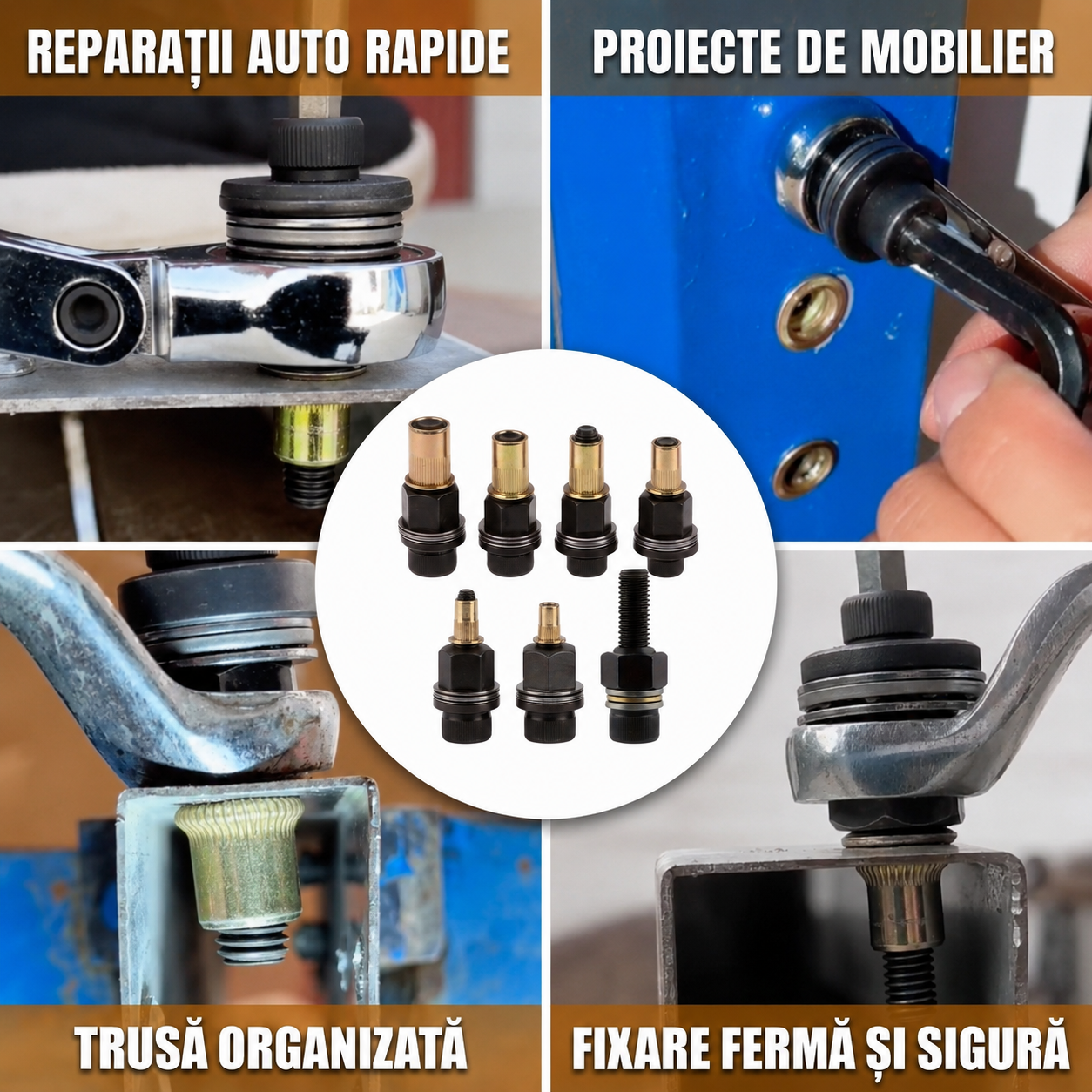 Trusă Piulițe Nituite