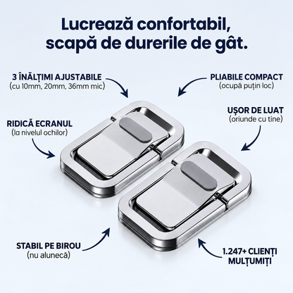 Set Suport Pliabil pentru Laptop