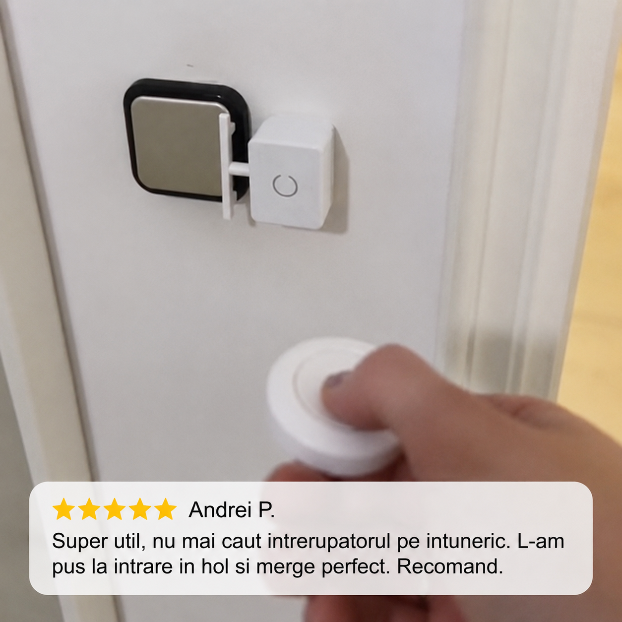 Buton Wireless Pentru Iluminat
