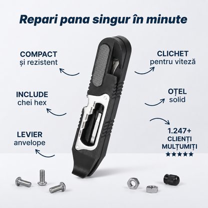 Kit Reparare Bicicletă Portabil