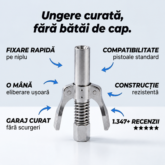 Cuplă Pistol de Gresat