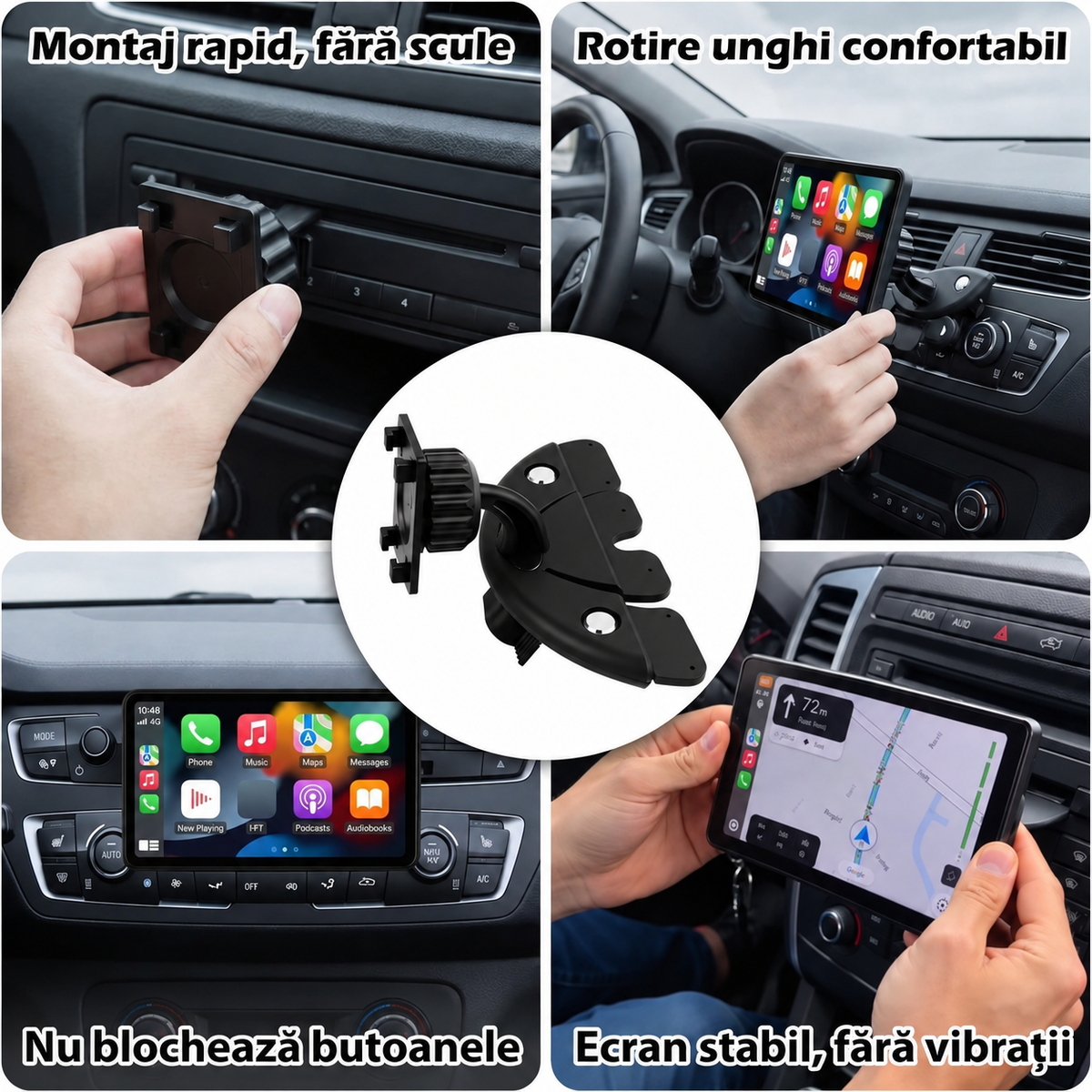 Suport CD Ecran Auto