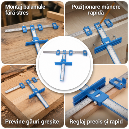 Jig Reglabil Găurire Precisă