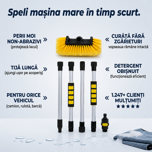 Perie Auto Bază Moale