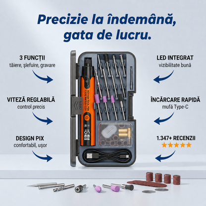 Polizor Multifuncțional Reîncărcabil