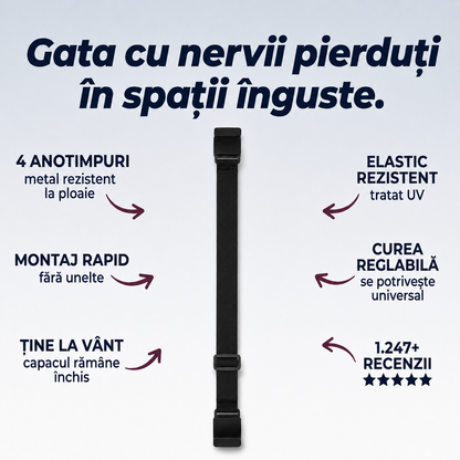 Blocare Capac Coș Gunoi