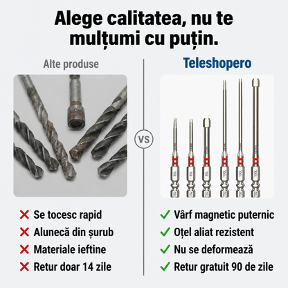 Biți Hex Șurubelniță