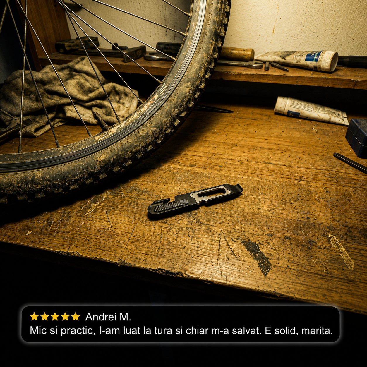 Kit Reparare Bicicletă Portabil