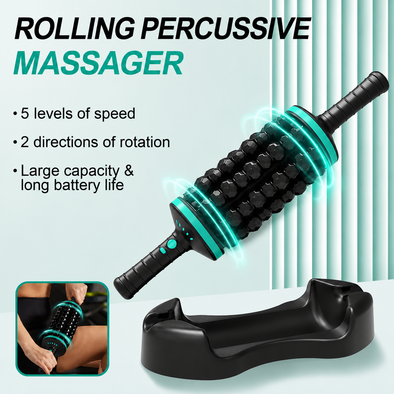 Pistol Masaj Muscular Portabil