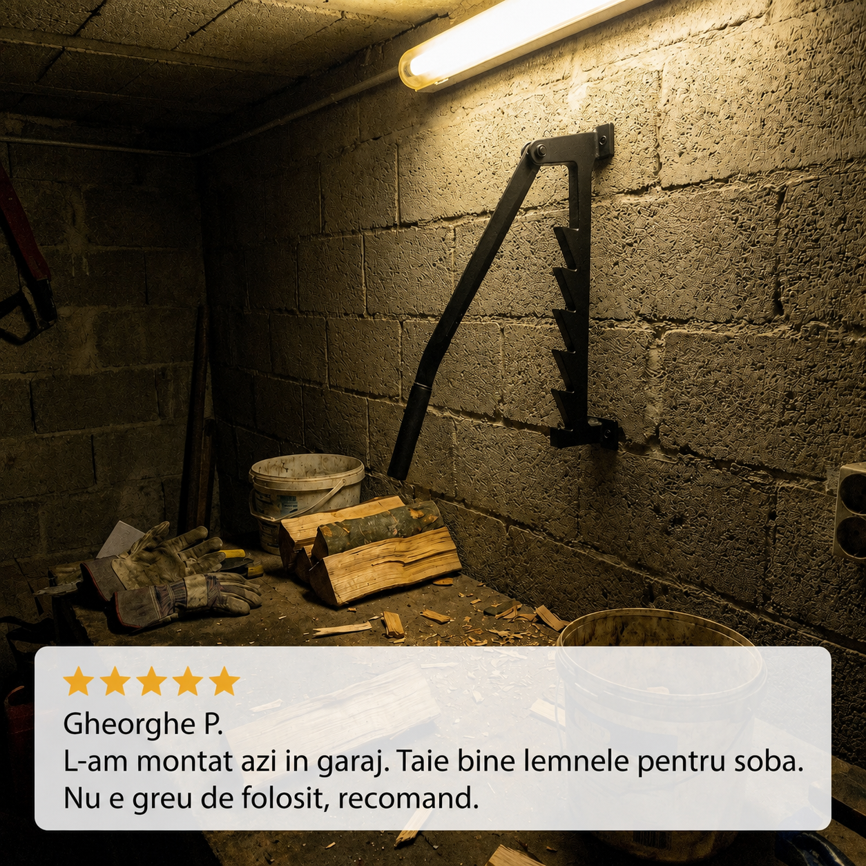 Sfărâmător Lemne de Perete