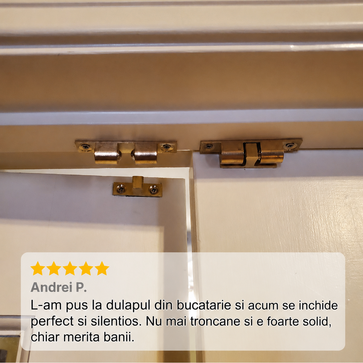 Blocator Ușă Bile Cupru