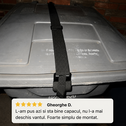 Blocare Capac Coș Gunoi