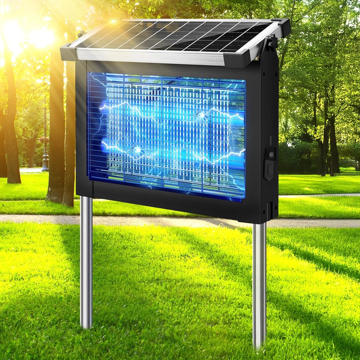 Lampa Solară Anti Țânțari Puternică