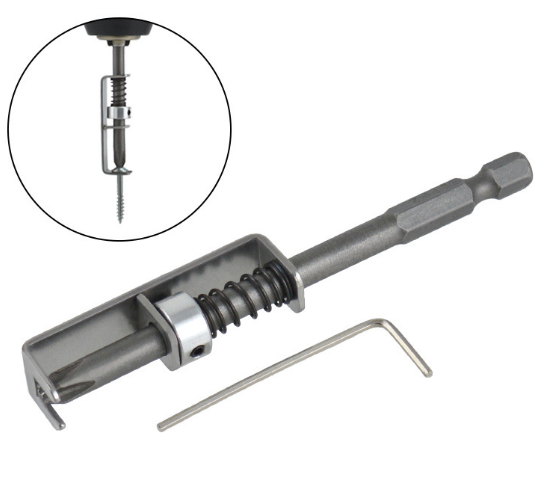 Set 2 Suporturi Șuruburi cu Arc