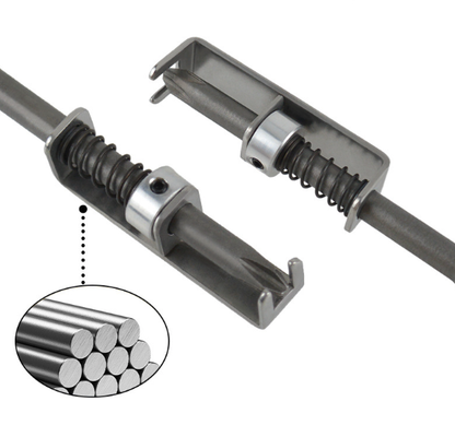 Set 2 Suporturi Șuruburi cu Arc