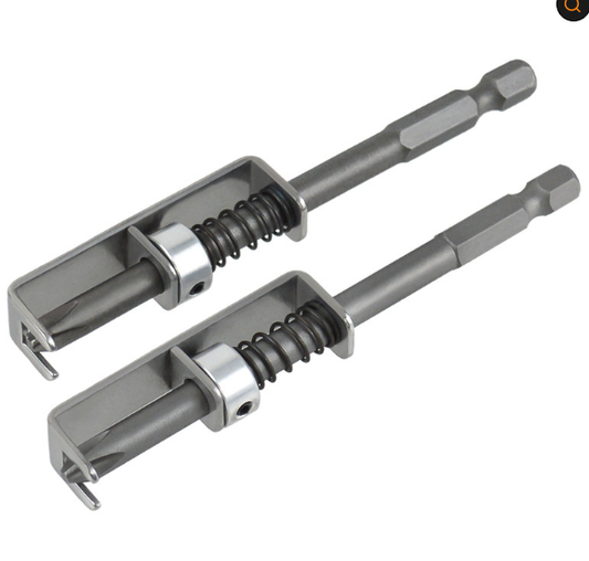 Set 2 Suporturi Șuruburi cu Arc